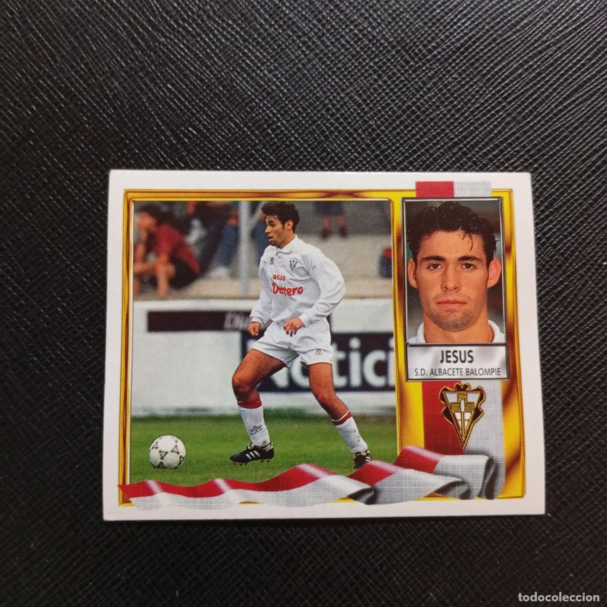 Cromos de f&uacute;tbol: JESUS ALBACETE ESTE 1995 1996 CROMO FUTBOL LIGA 95 96 - SIN PEGAR - A70 PG334
