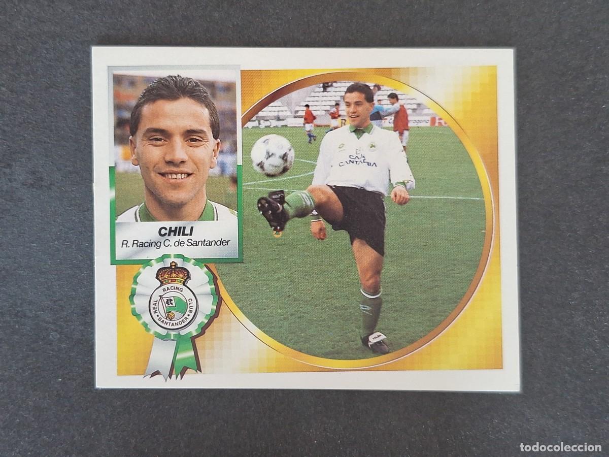 Cromos de f&uacute;tbol: L5 CHILI RACING DE SANTANDER LIGA ESTE 1994 1995 94 95 NUNCA PEGADO SIN PEGAR