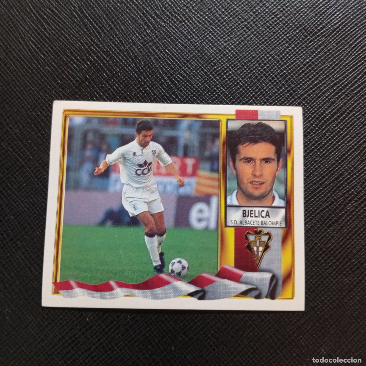 Cromos de f&uacute;tbol: BJELICA ALBACETE ESTE 1995 1996 CROMO FUTBOL LIGA 95 96 - SIN PEGAR - A70 PG334