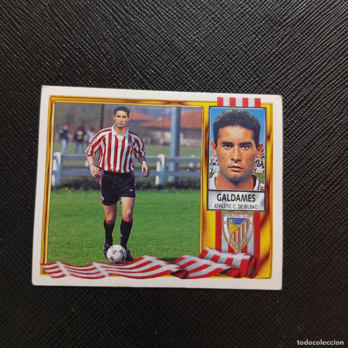 Cromos de f&uacute;tbol: GALDAMES BILBAO ESTE 1995 1996 CROMO FUTBOL LIGA 95 96 - SIN PEGAR - A70 PG334 COLOCA