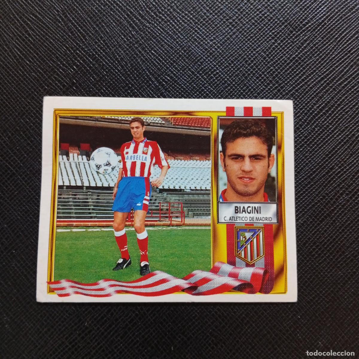 Cromos de f&uacute;tbol: BIAGINI AT MADRID ESTE 1995 1996 CROMO FUTBOL LIGA 95 96 - SIN PEGAR - A70 PG334 FICHAJE 20