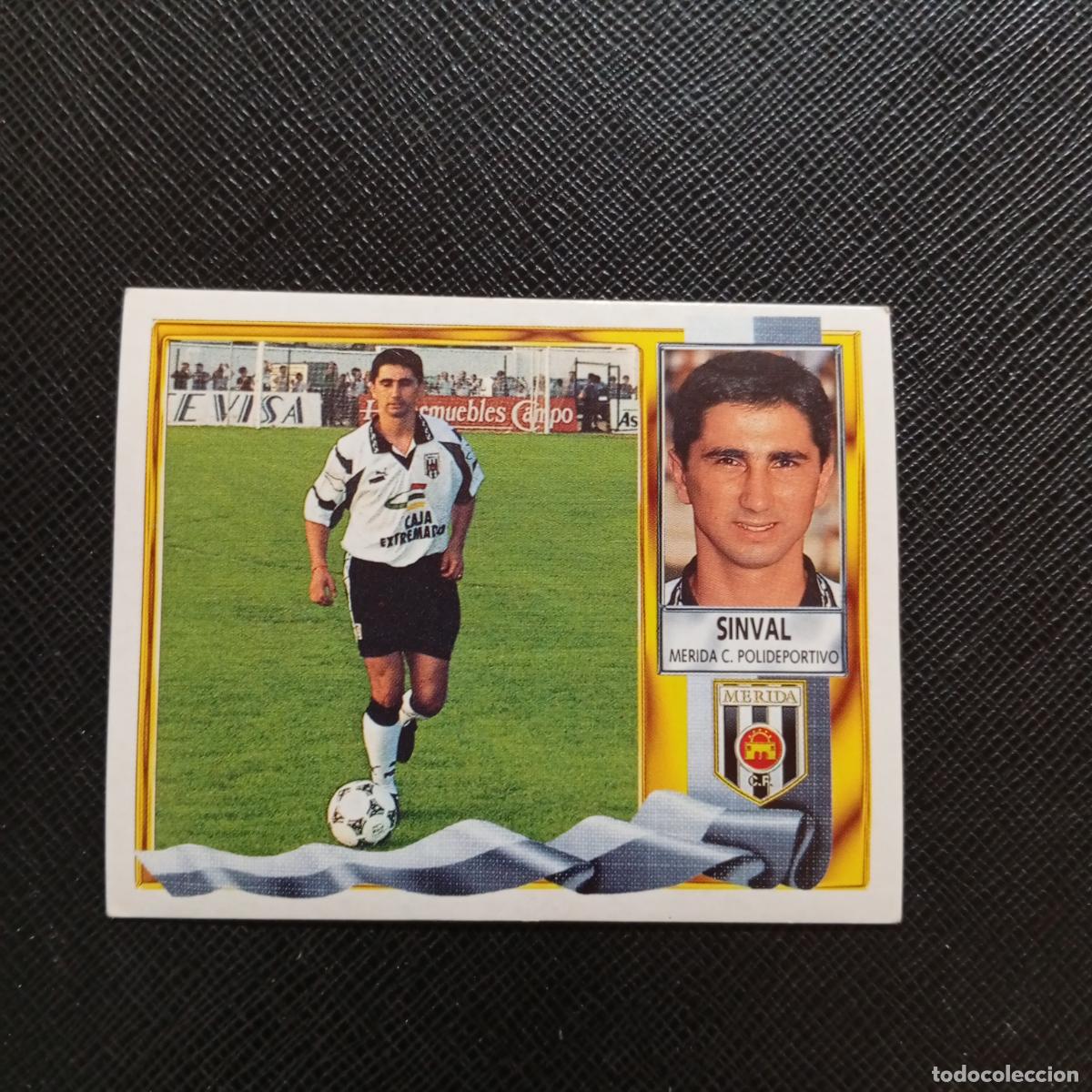 Cromos de f&uacute;tbol: SINVAL MERIDA ESTE 1995 1996 CROMO FUTBOL LIGA 95 96 - SIN PEGAR - A70 PG334 FICHAJE 11
