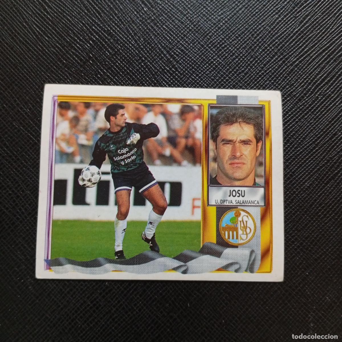 Cromos de f&uacute;tbol: JOSU SALAMANCA ESTE 1995 1996 CROMO FUTBOL LIGA 95 96 - SIN PEGAR - A70 PG334 COLOCA