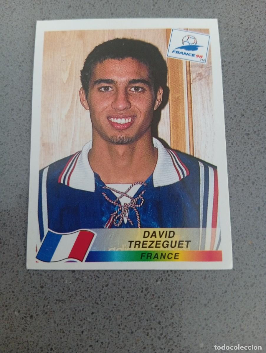 Cromos de f&uacute;tbol: DAVID TREZEGUET 171 FRANCIA PANINI FRANCIA 1998 98 SIN PEGAR NUNCA PEGADO