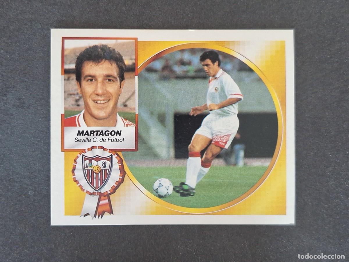 Cromos de f&uacute;tbol: L5 MARTAGON SEVILLA C. F. LIGA ESTE 1994 1995 94 95 NUNCA PEGADO SIN PEGAR