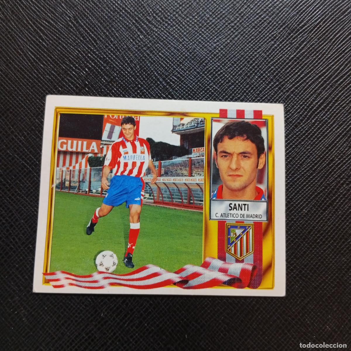 Cromos de f&uacute;tbol: SANTI AT MADRID ESTE 1995 1996 CROMO FUTBOL LIGA 95 96 - SIN PEGAR - A70 PG334 FICHAJE 4