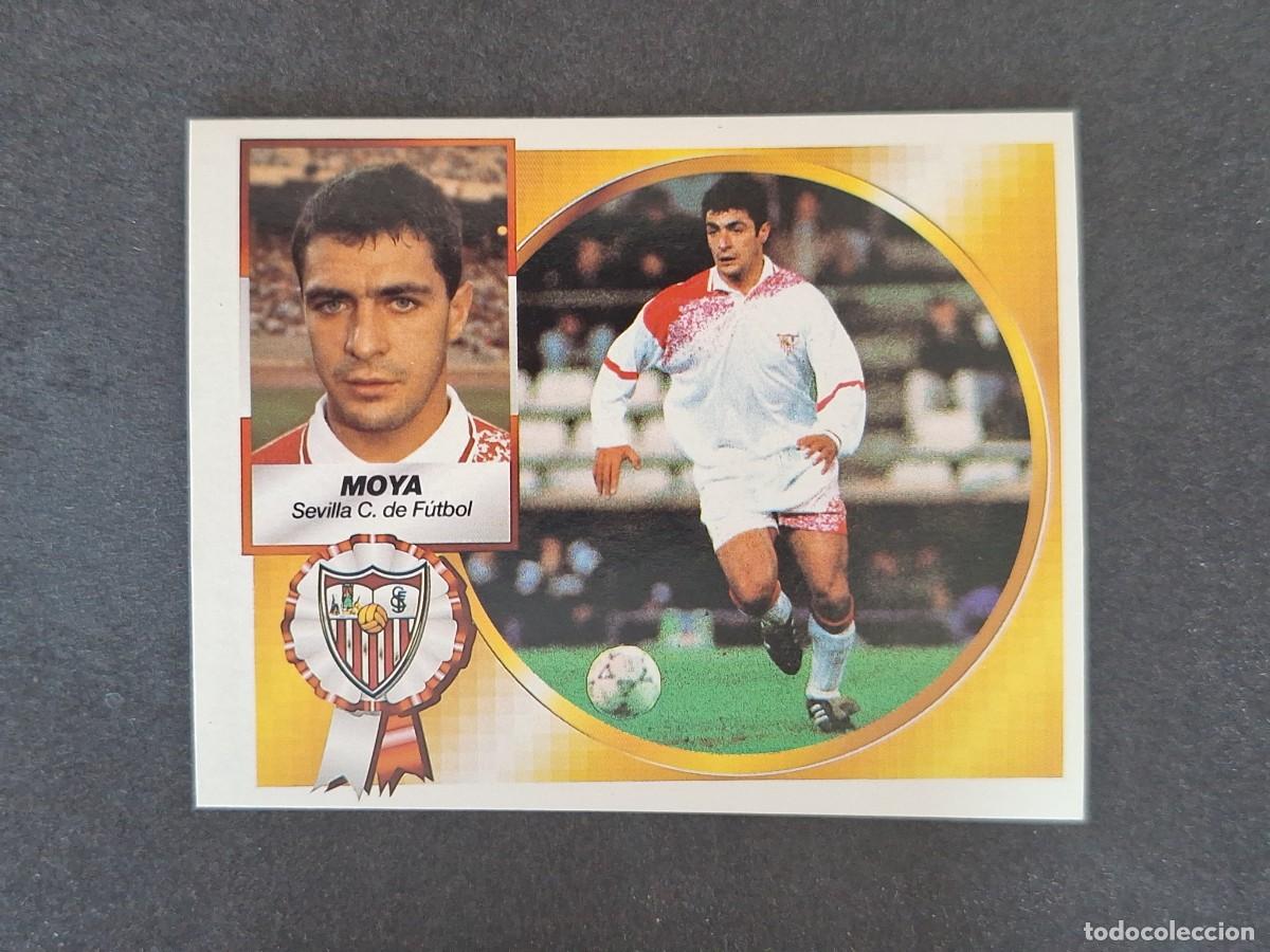 Cromos de f&uacute;tbol: L5 MOYA SEVILLA C. F. LIGA ESTE 1994 1995 94 95 NUNCA PEGADO SIN PEGAR