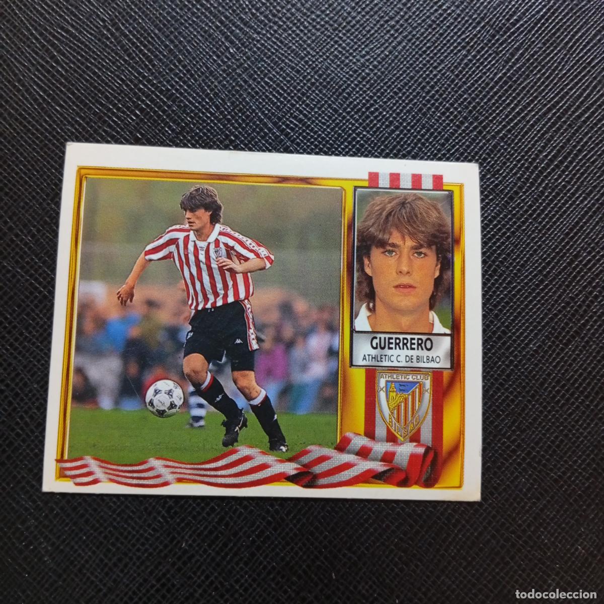 Cromos de f&uacute;tbol: GUERRERO BILBAO ESTE 1995 1996 CROMO FUTBOL LIGA 95 96 - SIN PEGAR - A70 PG334