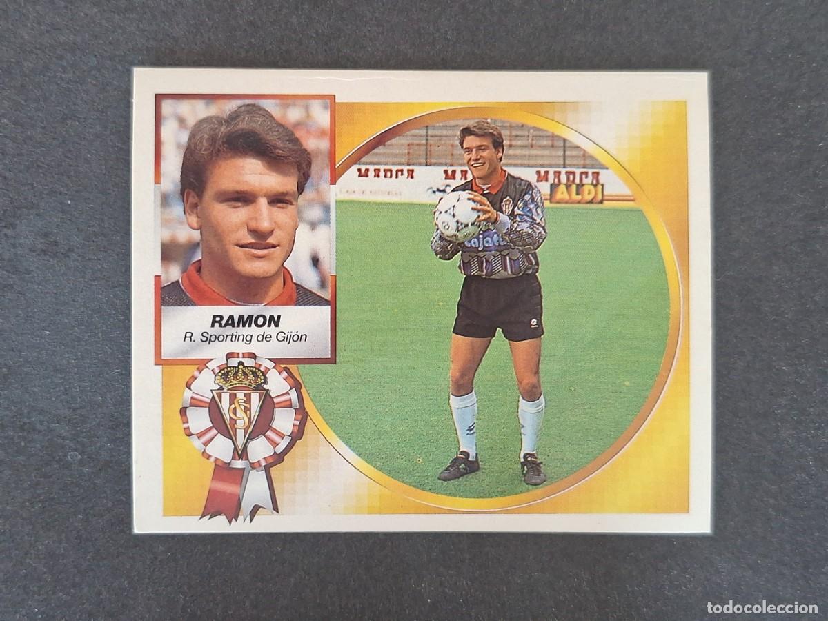 Cromos de f&uacute;tbol: L5 RAMON SPORTING DE GIJON LIGA ESTE 1994 1995 94 95 NUNCA PEGADO SIN PEGAR