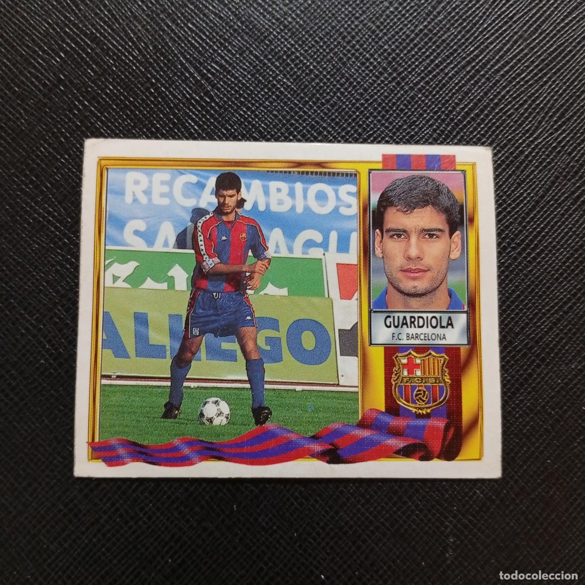 Cromos de f&uacute;tbol: GUARDIOLA BARCELONA ESTE 1995 1996 CROMO FUTBOL LIGA 95 96 - SIN PEGAR - A70 PG343