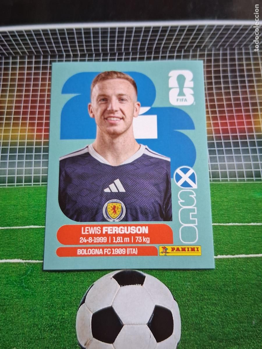 Cromos de f&uacute;tbol: SCO 14 FERGUSON ESCOCIA CROMO STICKERS FUTBOL MUNDIAL FIFA 2026 MEXICO - EEUU - CANADA PANINI