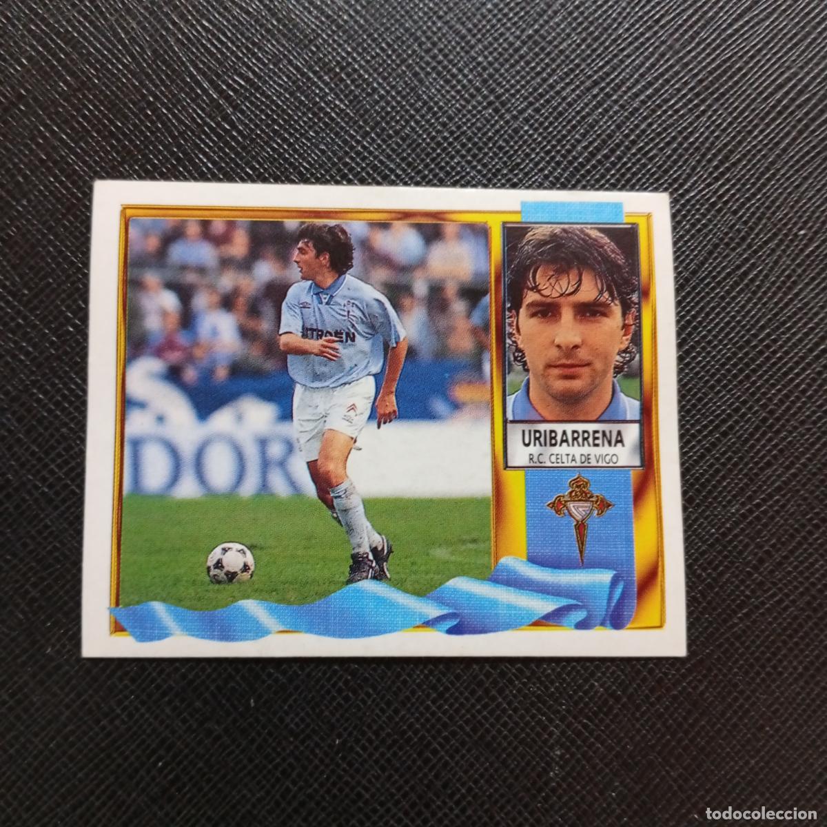Fu&szlig;ball-Sticker: URUBARRENA CELTA ESTE 1995 1996 CROMO FUTBOL LIGA 95 96 - SIN PEGAR - A70 PG343 BAJA
