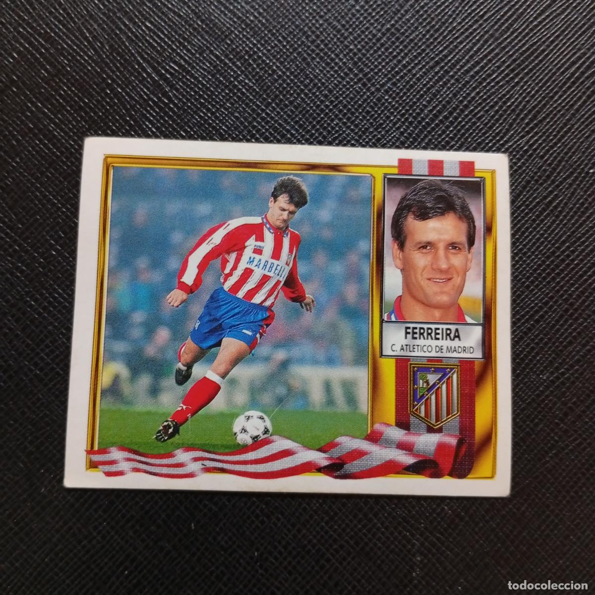 Cromos de f&uacute;tbol: FERREIRA AT MADRID ESTE 1995 1996 CROMO FUTBOL LIGA 95 96 - SIN PEGAR - A70 PG343 BAJA
