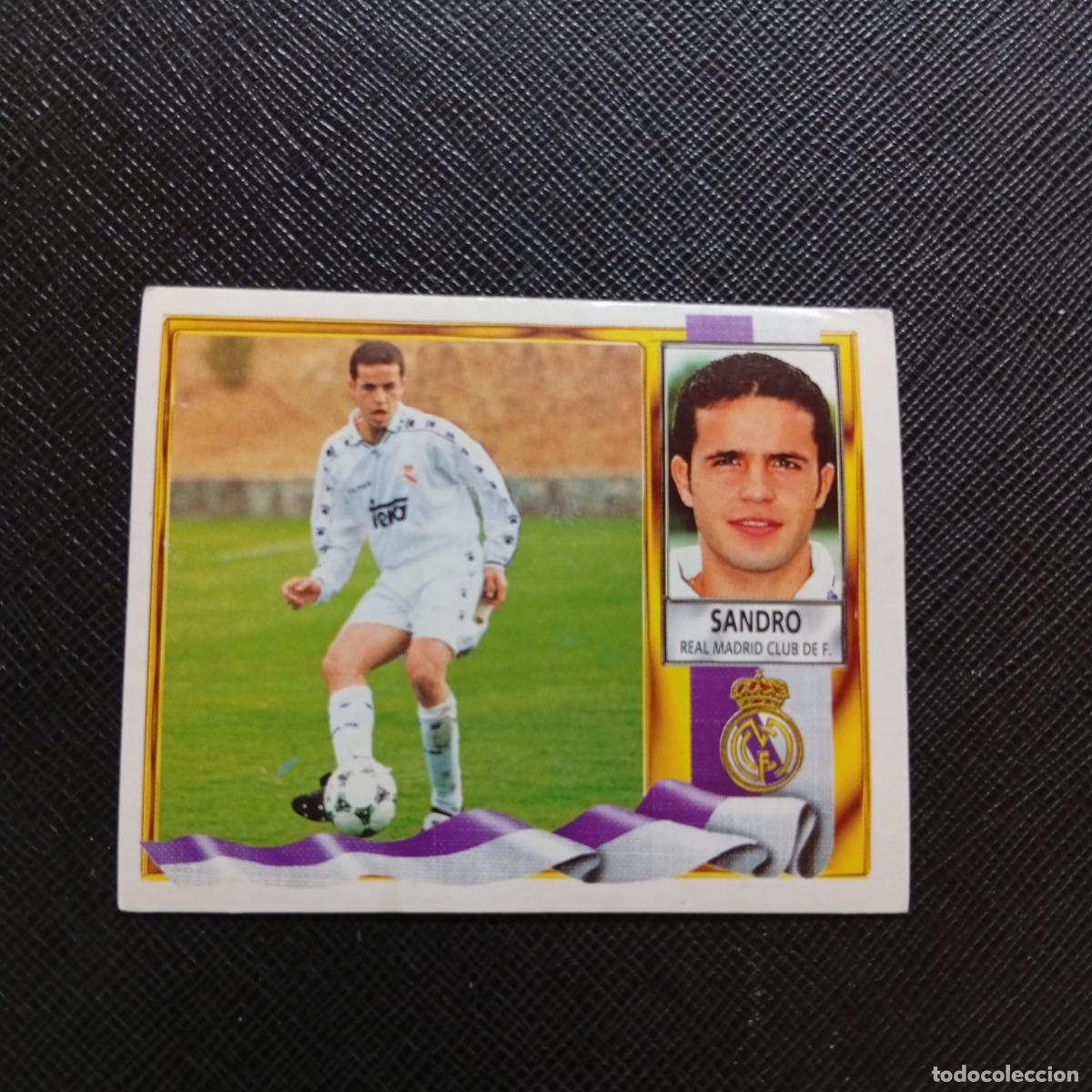 Cromos de f&uacute;tbol: SANDRO REAL MADRID ESTE 1995 1996 CROMO FUTBOL LIGA 95 96 - SIN PEGAR - A70 PG343
