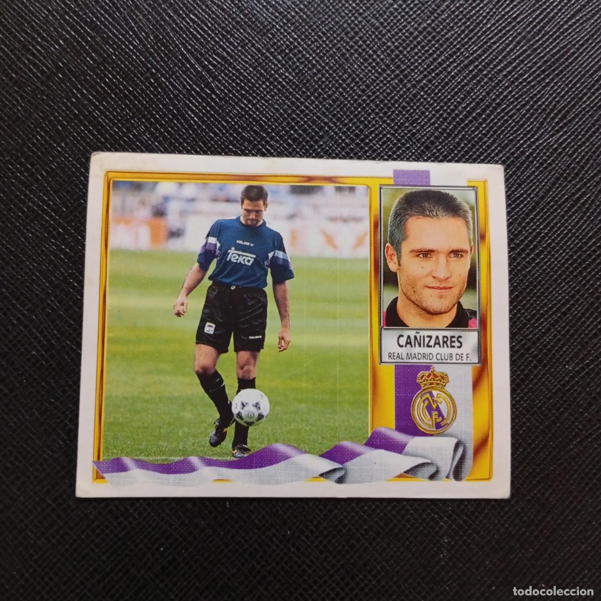 Cromos de f&uacute;tbol: CA&Ntilde;IZARES REAL MADRID ESTE 1995 1996 CROMO FUTBOL LIGA 95 96 - SIN PEGAR - A70 PG343