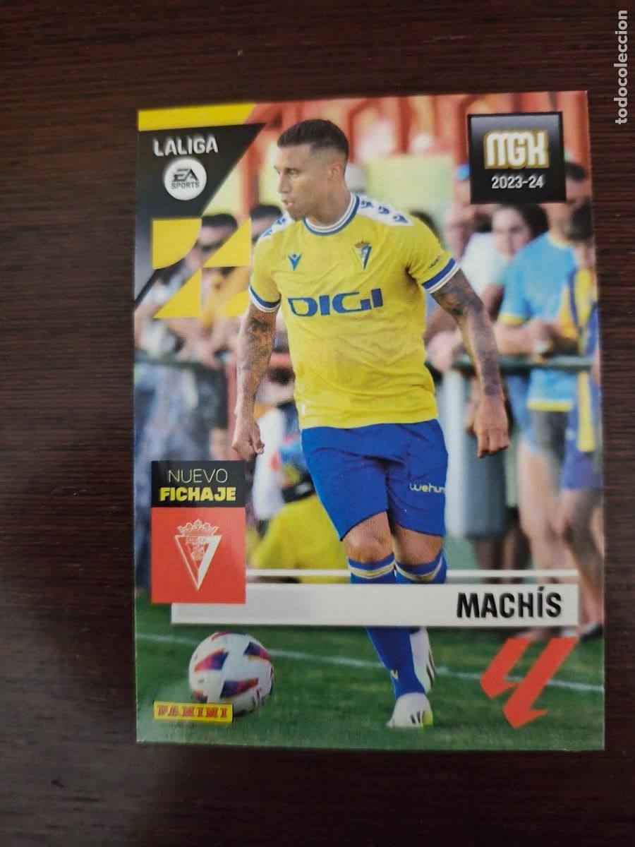 Fu&szlig;ball-Sticker: MEGACRACKS 2023-2024 N&ordm; 445 MACHIS (CADIZ) NUEVO FICHAJE