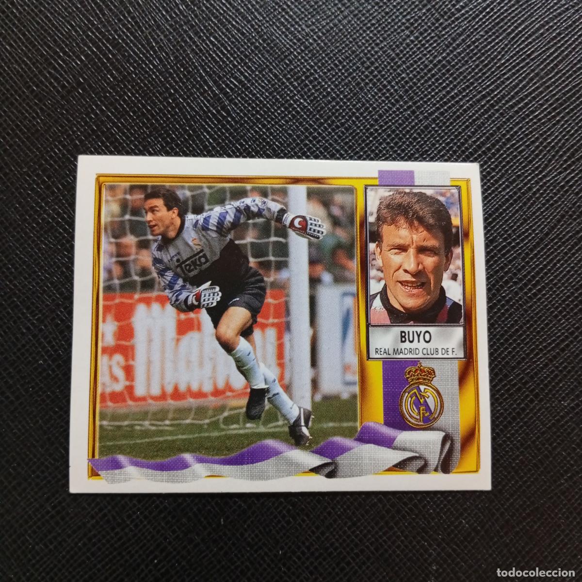 Cromos de f&uacute;tbol: BUYO REAL MADRID ESTE 1995 1996 CROMO FUTBOL LIGA 95 96 - SIN PEGAR - A70 PG343