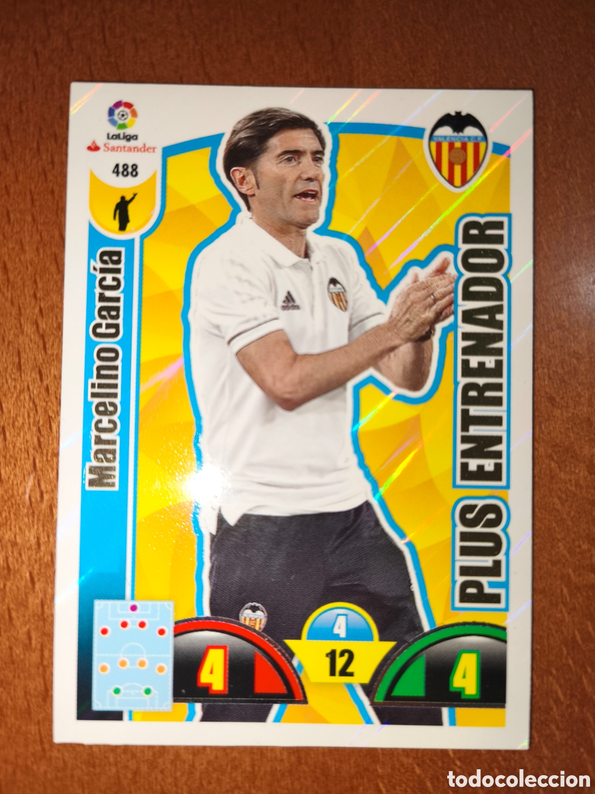 Cromos de f&uacute;tbol: Marcelino Garc&iacute;a n&deg;488 PLUS ENTRENADOR Villarreal