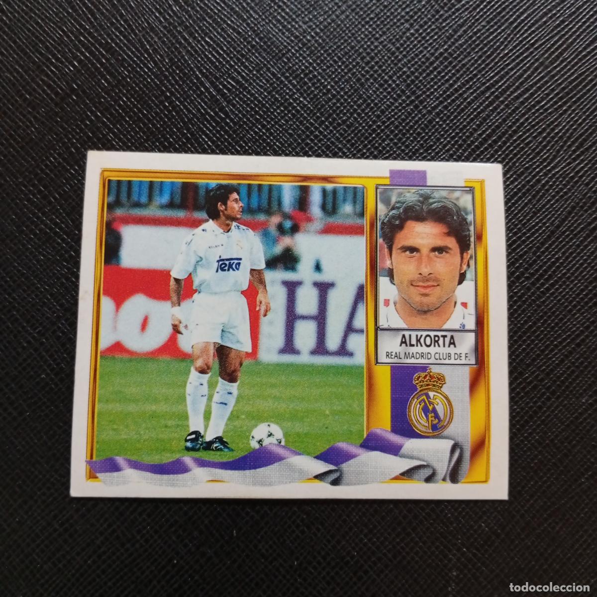 Cromos de f&uacute;tbol: ALKORTA REAL MADRID ESTE 1995 1996 CROMO FUTBOL LIGA 95 96 - SIN PEGAR - A70 PG343