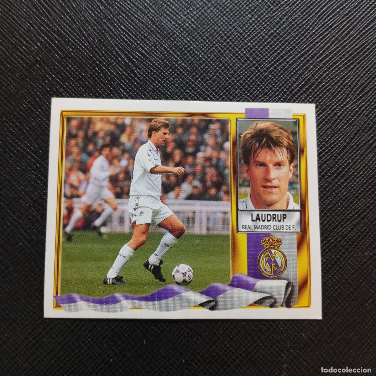 Cromos de f&uacute;tbol: LAUDRUP REAL MADRID ESTE 1995 1996 CROMO FUTBOL LIGA 95 96 - SIN PEGAR - A70 PG343