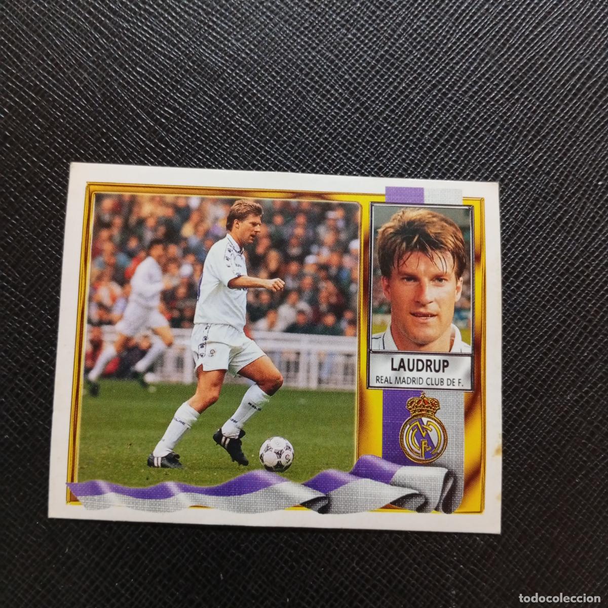 Cromos de f&uacute;tbol: LAUDRUP REAL MADRID ESTE 1995 1996 CROMO FUTBOL LIGA 95 96 - SIN PEGAR - A70 PG343 B