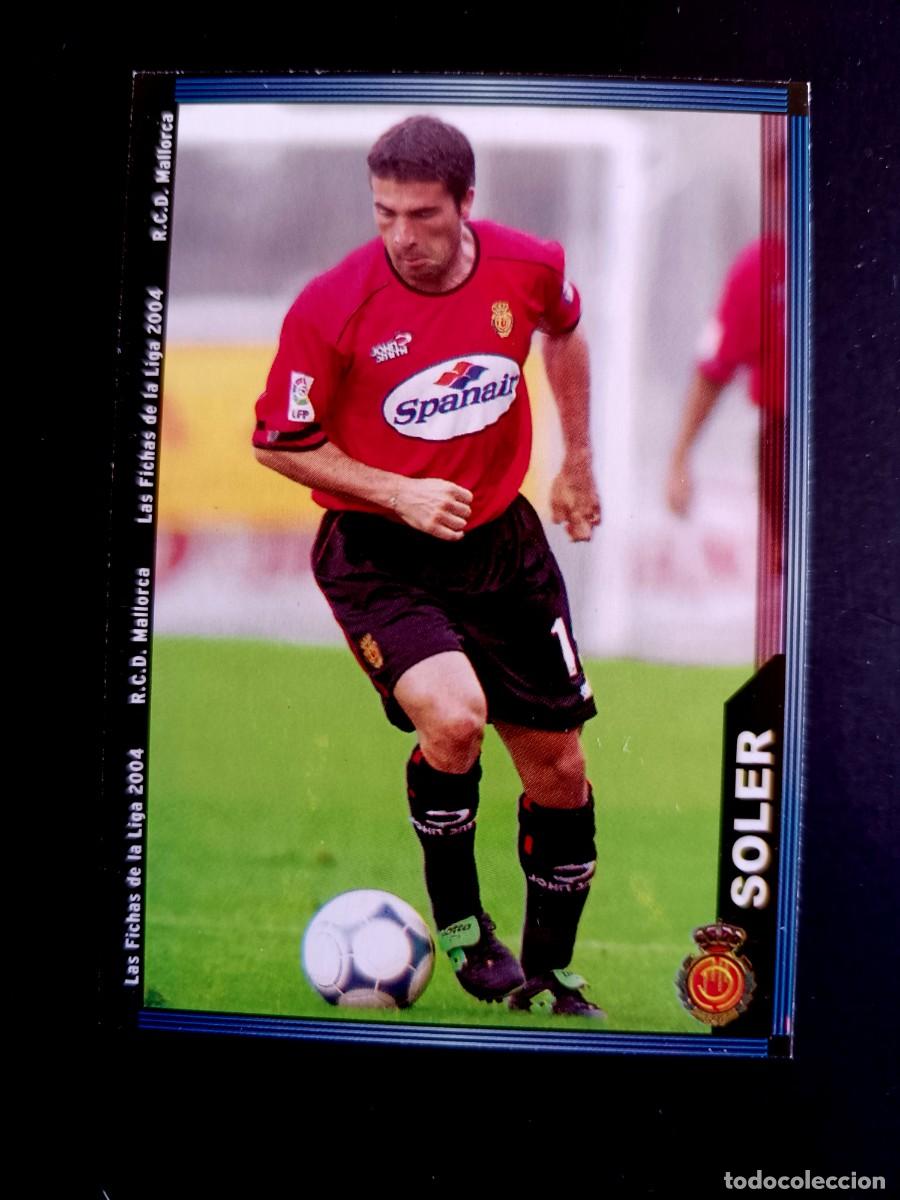 Fu&szlig;ball-Sticker: 228 PACO SOLER - R.C.D. MALLORCA - MUNDICROMO 2004