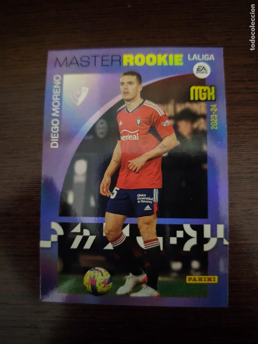 Cromos de f&uacute;tbol: MEGACRACKS 2023-2024 MASTER ROOKIE DIEGO MORENO (OSASUNA) N&ordm;416