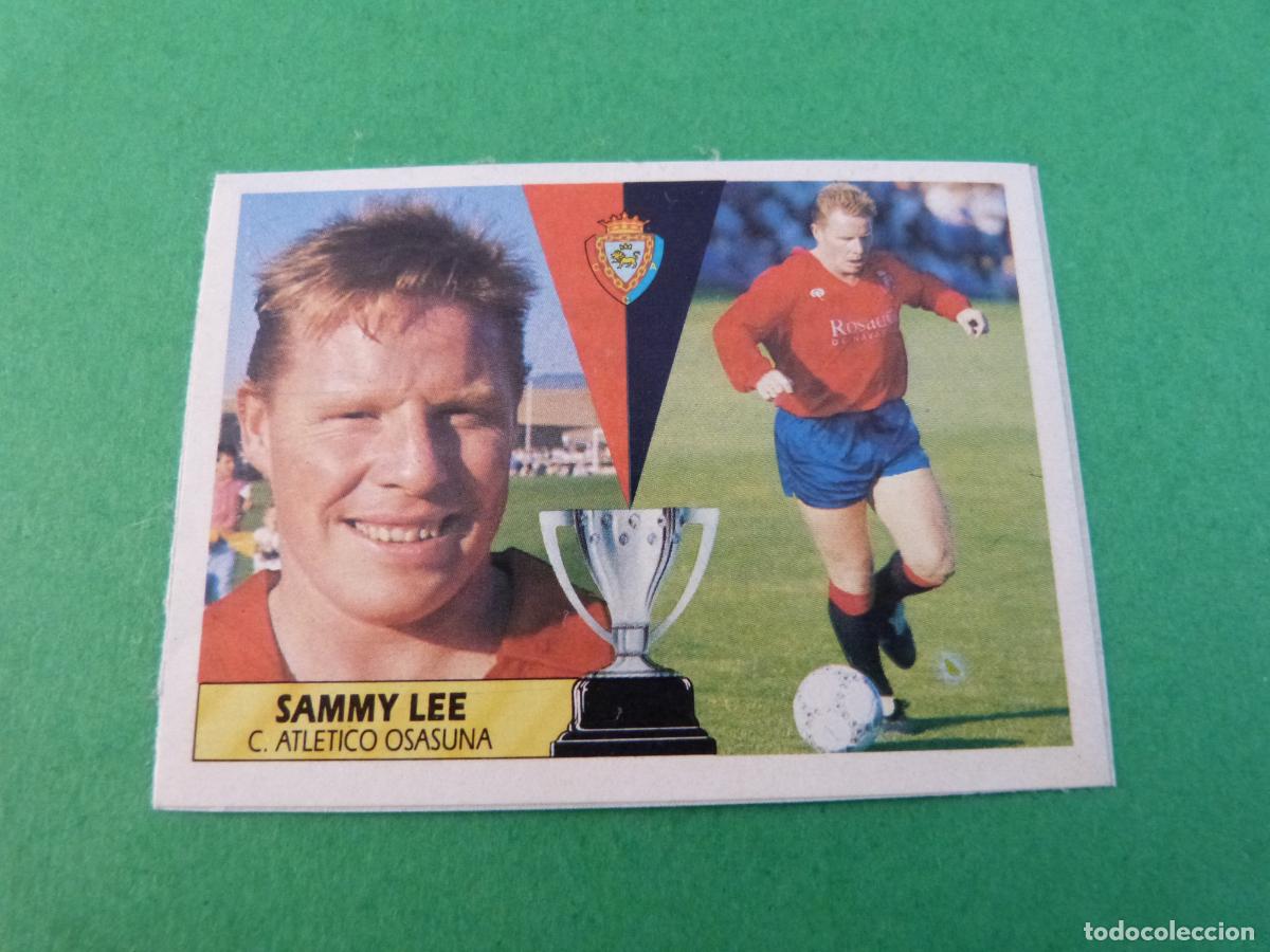 Cromos de Futebol: CROMO FUTBOL SAMMY LEE AT. OSASUNA COLOCA RECORTADO LIGA ESTE 1987-1988/87-88