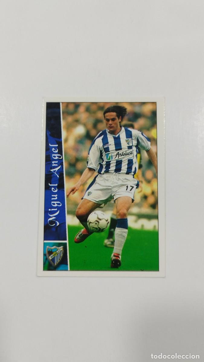 Fu&szlig;ball-Sticker: LAS FICHAS DE LA LIGA 2003 - MIGUEL ANGEL - MALAGA C.F.