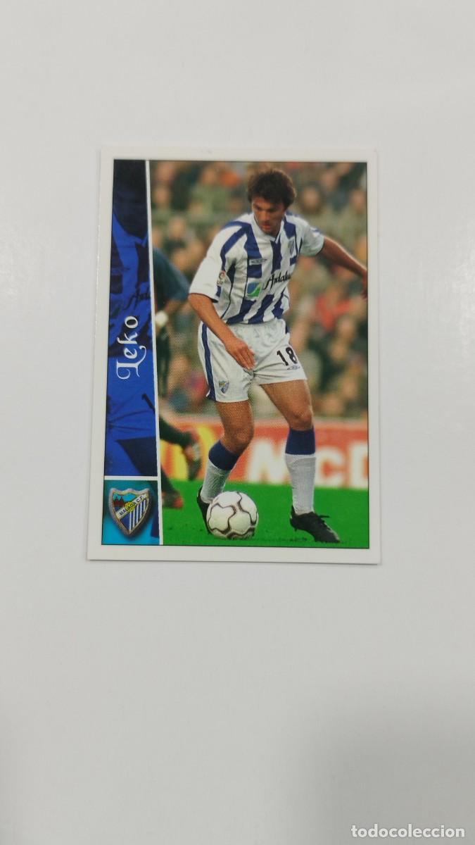 Football Stickers: LAS FICHAS DE LA LIGA 2003 - LEKO - MALAGA C.F.