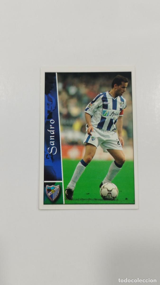 Cartes &agrave; collectionner de Football: LAS FICHAS DE LA LIGA 2003 - SANDRO - MALAGA C.F.
