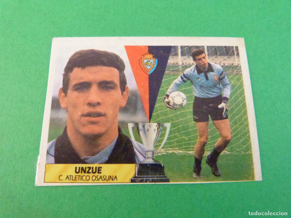 Figurine di Calcio: CROMO FUTBOL UNZUE AT. OSASUNA RECORTADO LIGA ESTE 1987-1988/87-88