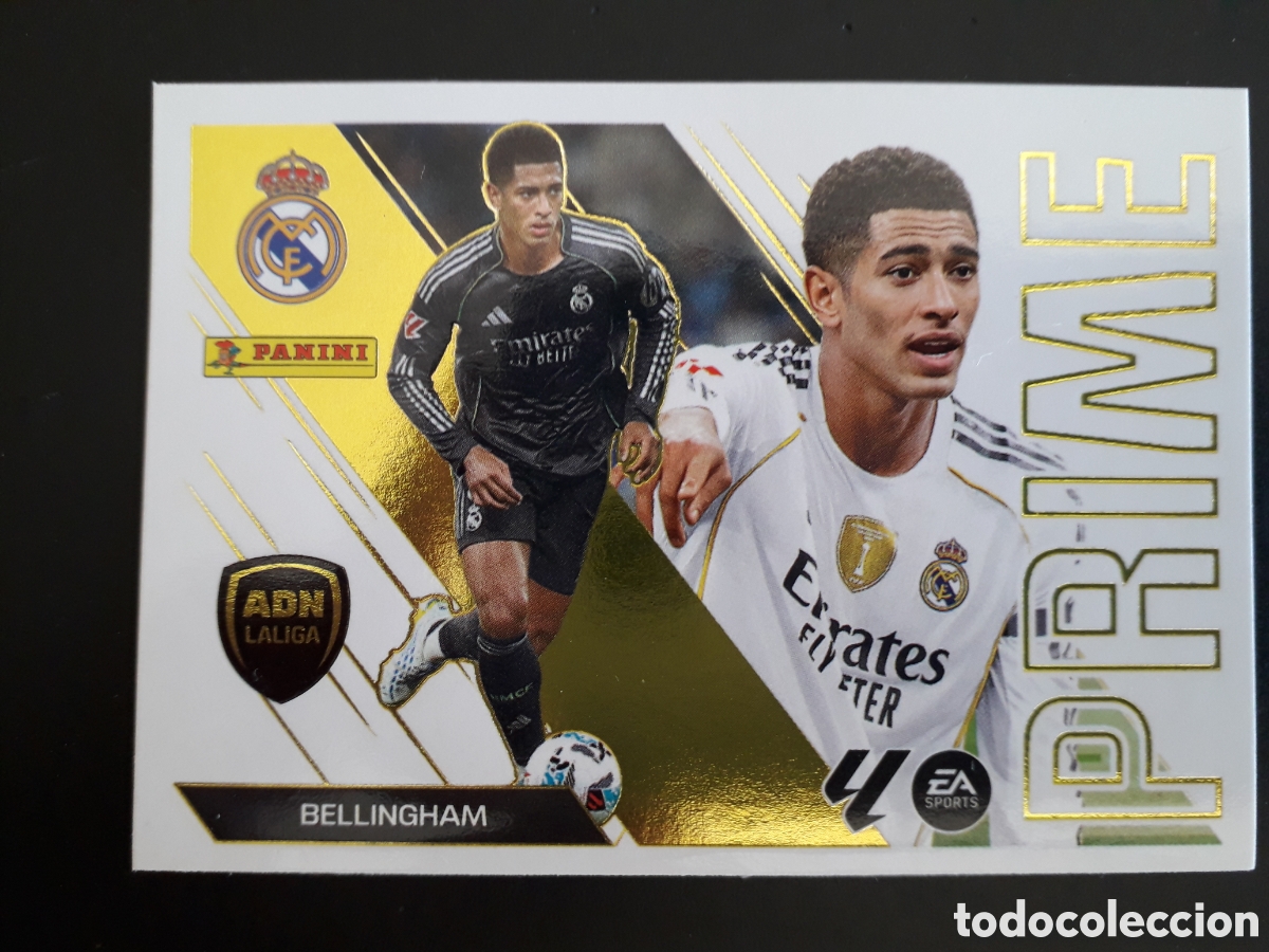 Figurine di Calcio: BELLINGHAM, REAL MADRID N&deg; 2 ED ESTE 2026 2027 26 27 ADN LALIGA PRIME, SIN PEGAR PEDIDO M&Iacute;NIMO 3&euro;