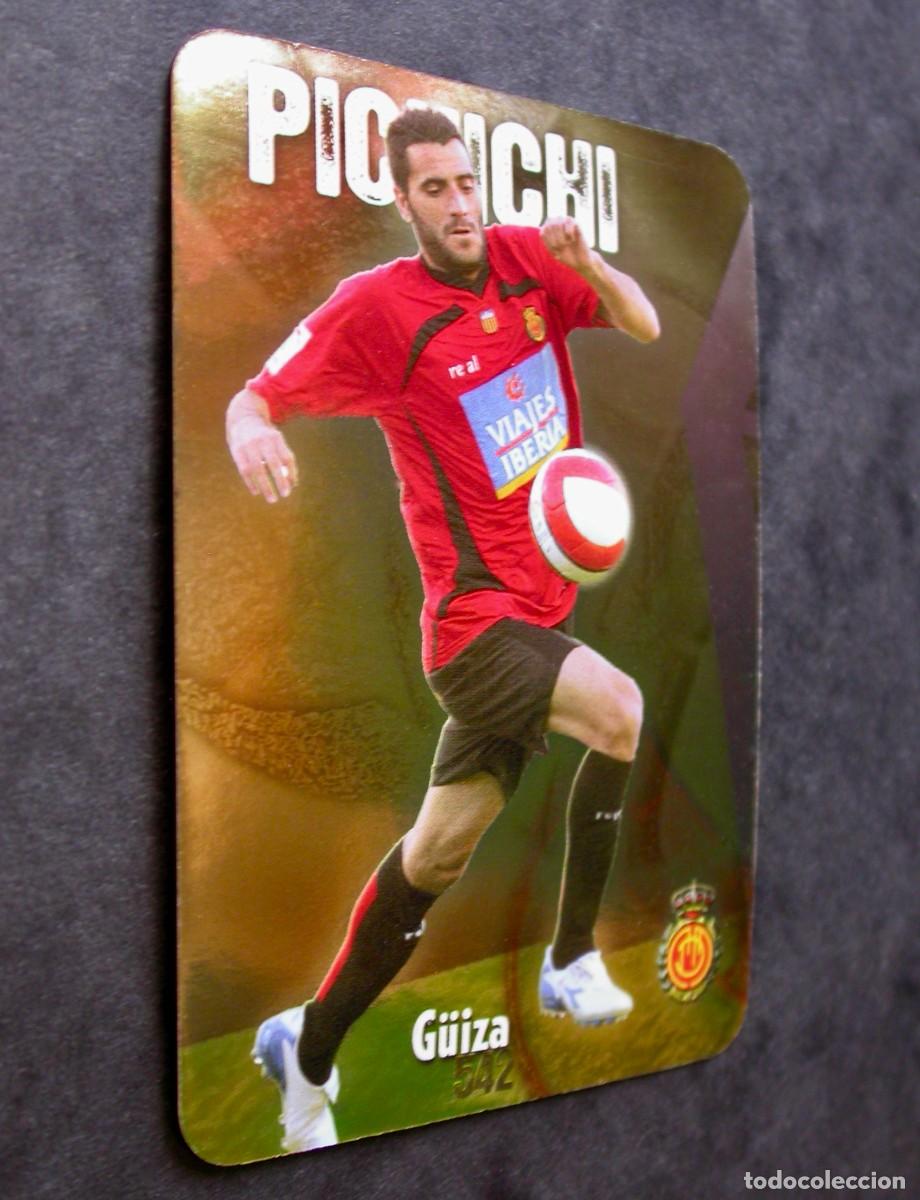 Figurine di Calcio: 542 G&Uuml;IZA / CUADRO DE HONOR / LISO PUNTAS REDONDAS / FICHAS DE LA LIGA 2008 2009 / MUNDICROMO