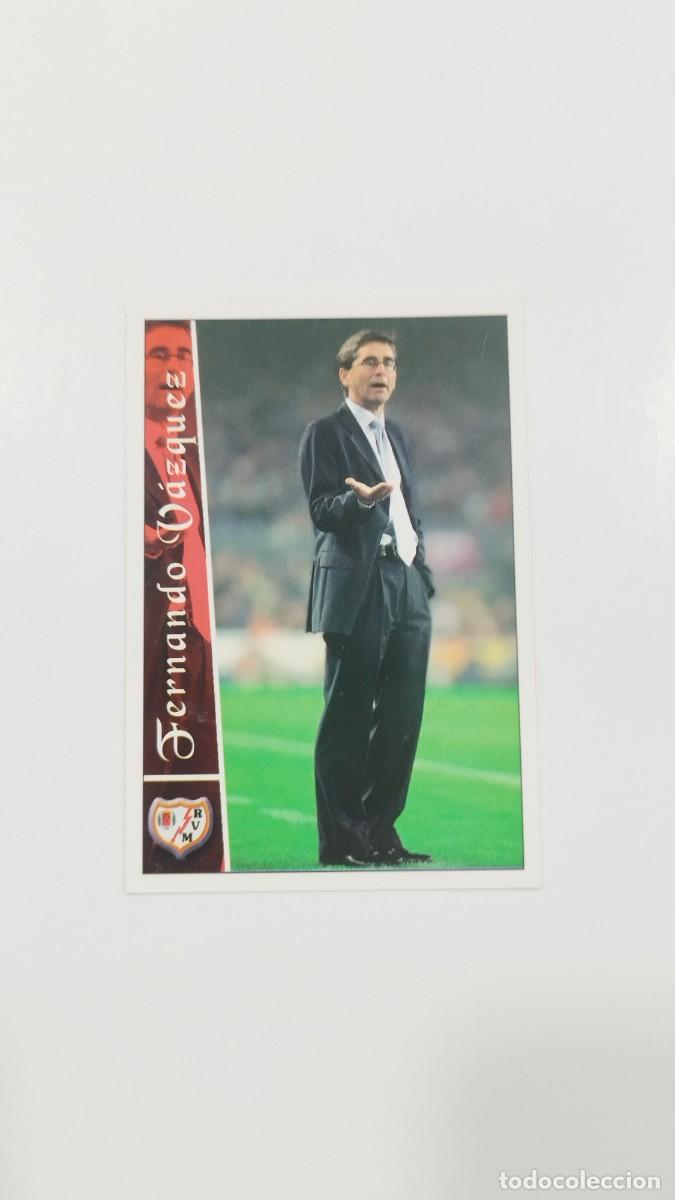 Fu&szlig;ball-Sticker: LAS FICHAS DE LA LIGA 2003 - FERNANDO VAZQUEZ - RAYO VALLECANO
