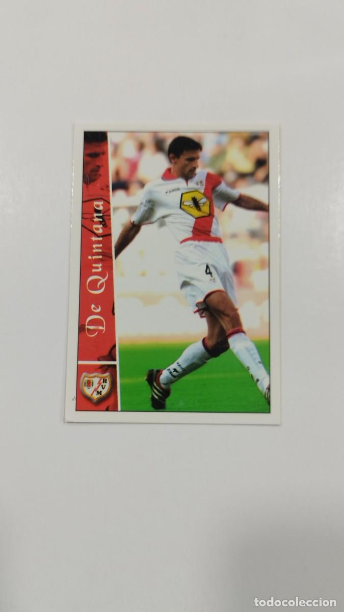 Fu&szlig;ball-Sticker: LAS FICHAS DE LA LIGA 2003 - DE QUINTANA - RAYO VALLECANO