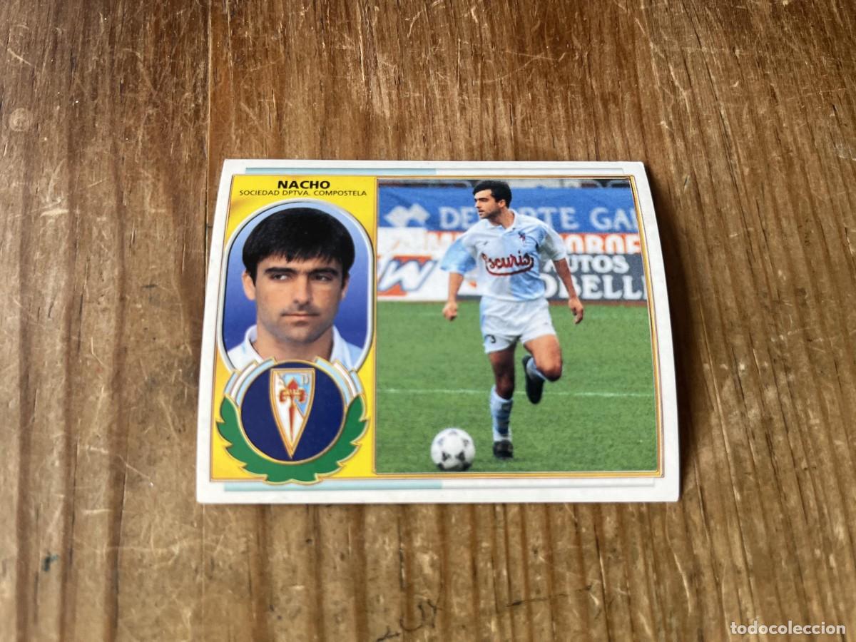 Cromos de f&uacute;tbol: CROMO SIN PEGAR NUNCA PEGADO ALBUM LIGA ESTE 96 97 1996 1997 COMPOSTELA NACHO