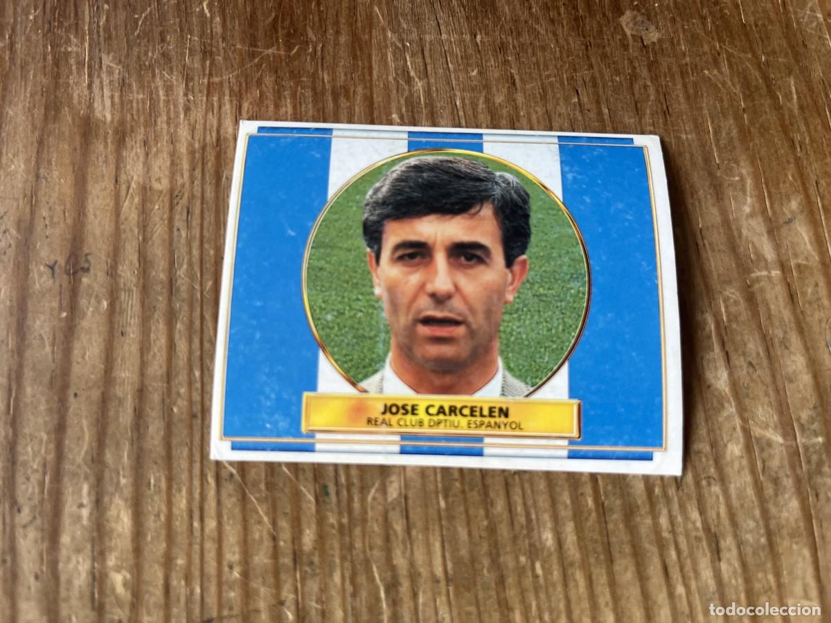 Cromos de f&uacute;tbol: CROMO SIN PEGAR NUNCA PEGADO LIGA ESTE 96 97 1996 1997 ESPANYOL ESPA&Ntilde;OL ENTRENADOR JOSE CARCELEN