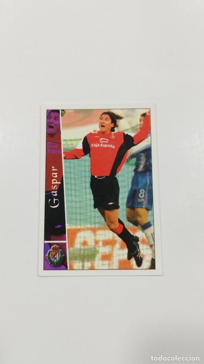 Cromos de Futebol: LAS FICHAS DE LA LIGA 2003 - GASPAR - REAL VALLADOLID