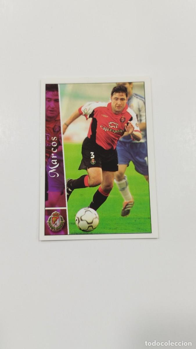 Cromos de Futebol: LAS FICHAS DE LA LIGA 2003 - MARCOS - REAL VALLADOLID
