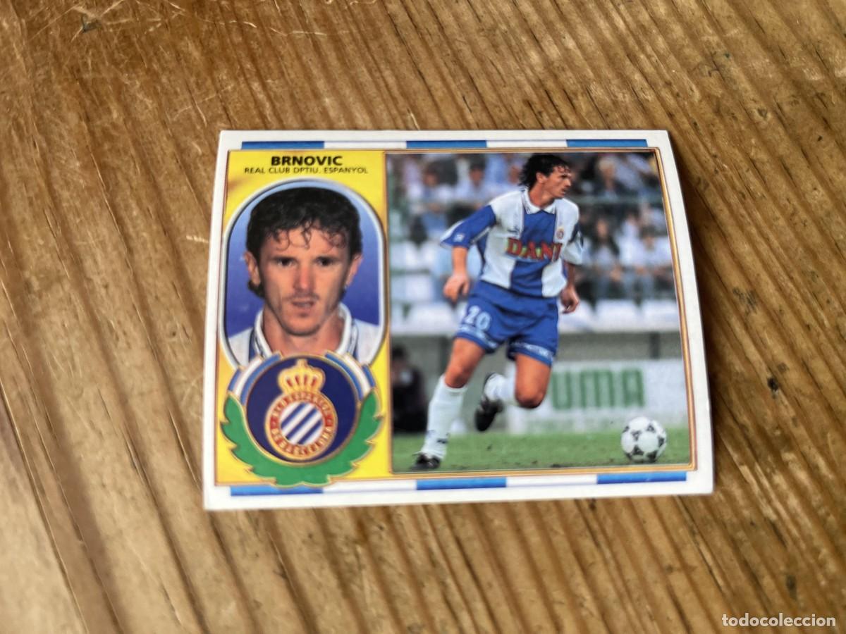 Cromos de f&uacute;tbol: CROMO SIN PEGAR NUNCA PEGADO ALBUM LIGA ESTE 96 97 1996 1997 ESPANYOL ESPA&Ntilde;OL BRNOVIC