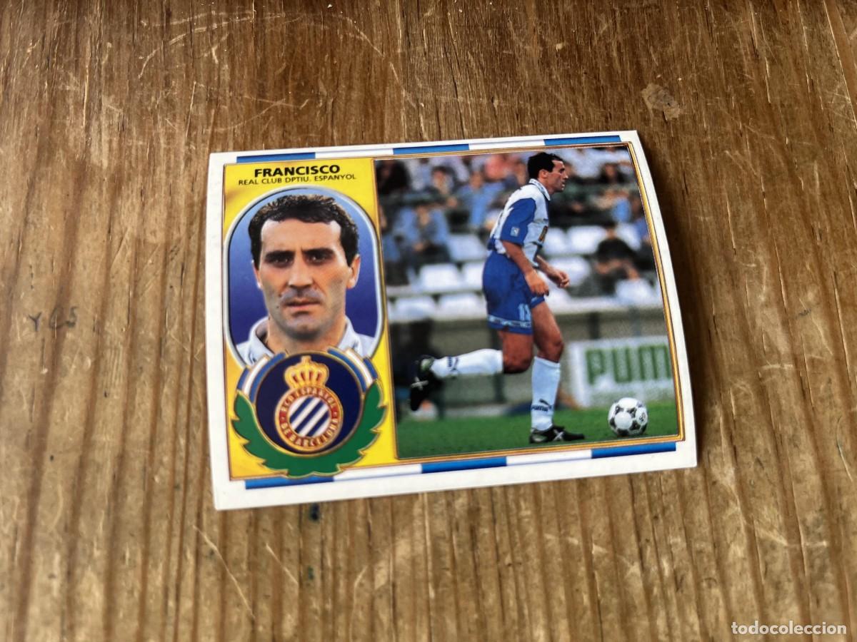 Cromos de f&uacute;tbol: CROMO SIN PEGAR NUNCA PEGADO ALBUM LIGA ESTE 96 97 1996 1997 ESPANYOL ESPA&Ntilde;OL FRANCISCO