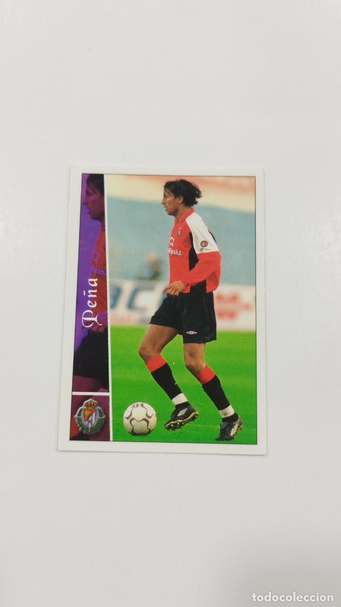 Cromos de Futebol: LAS FICHAS DE LA LIGA 2003 - PE&Ntilde;A - REAL VALLADOLID