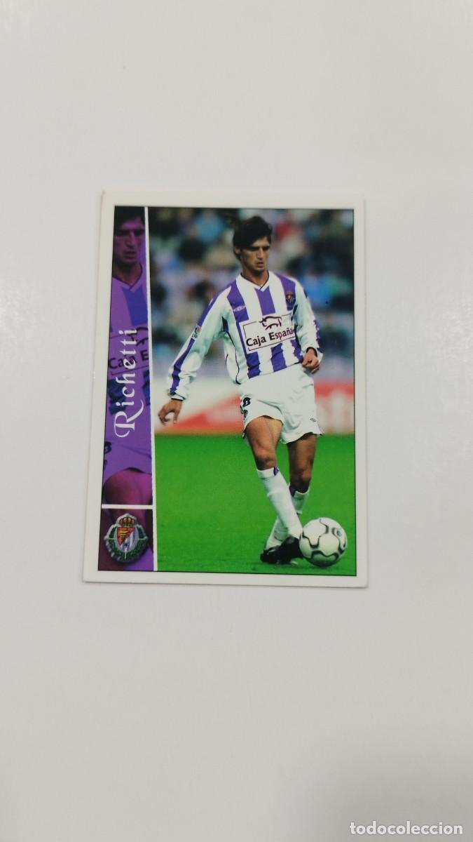 Cromos de Futebol: LAS FICHAS DE LA LIGA 2003 - RICHETTI - REAL VALLADOLID