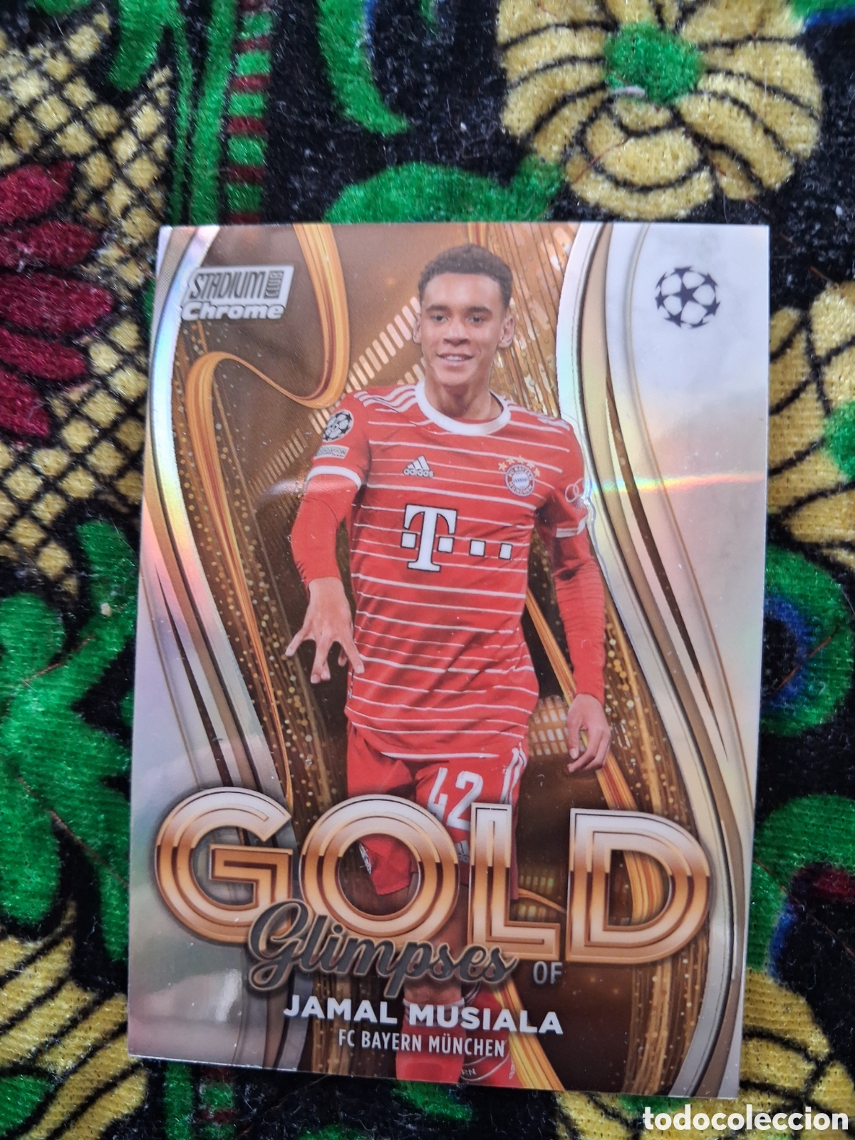 Cromos de f&uacute;tbol: Musiala gold glimpses topps stadium