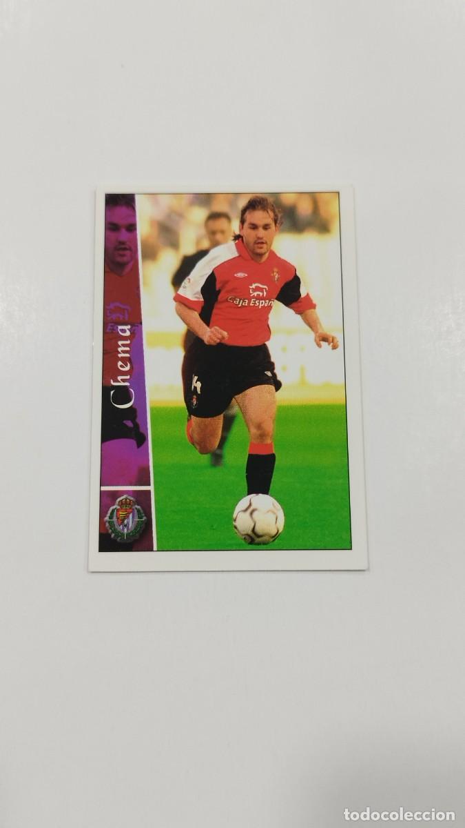 Cromos de Futebol: LAS FICHAS DE LA LIGA 2003 - CHEMA - REAL VALLADOLID