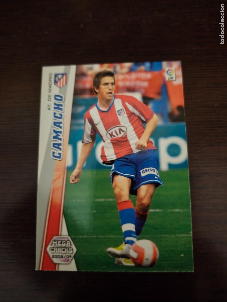 Cromos de f&uacute;tbol: MEGACRACKS 2008-2009 CAMACHO ( AT. MADRID ) N&ordm; 46