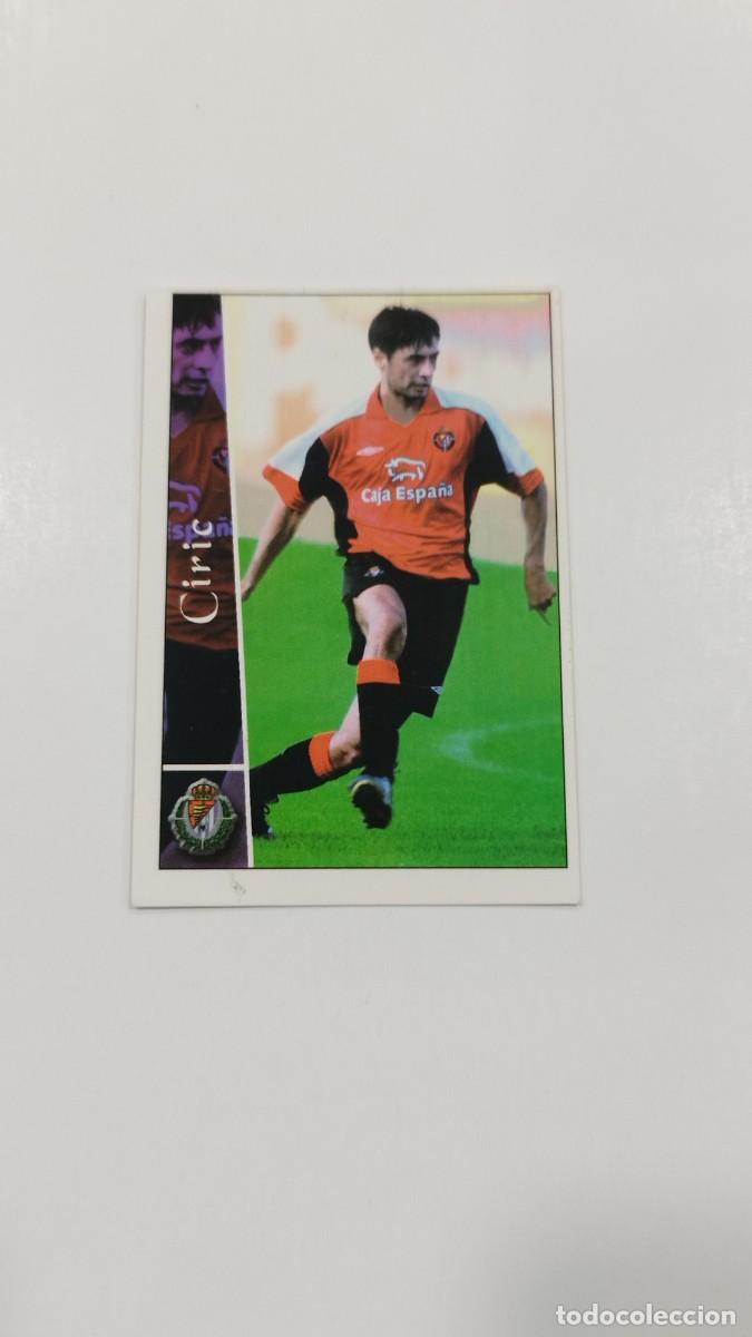 Football Stickers: LAS FICHAS DE LA LIGA 2003 - CIRIC - REAL VALLADOLID