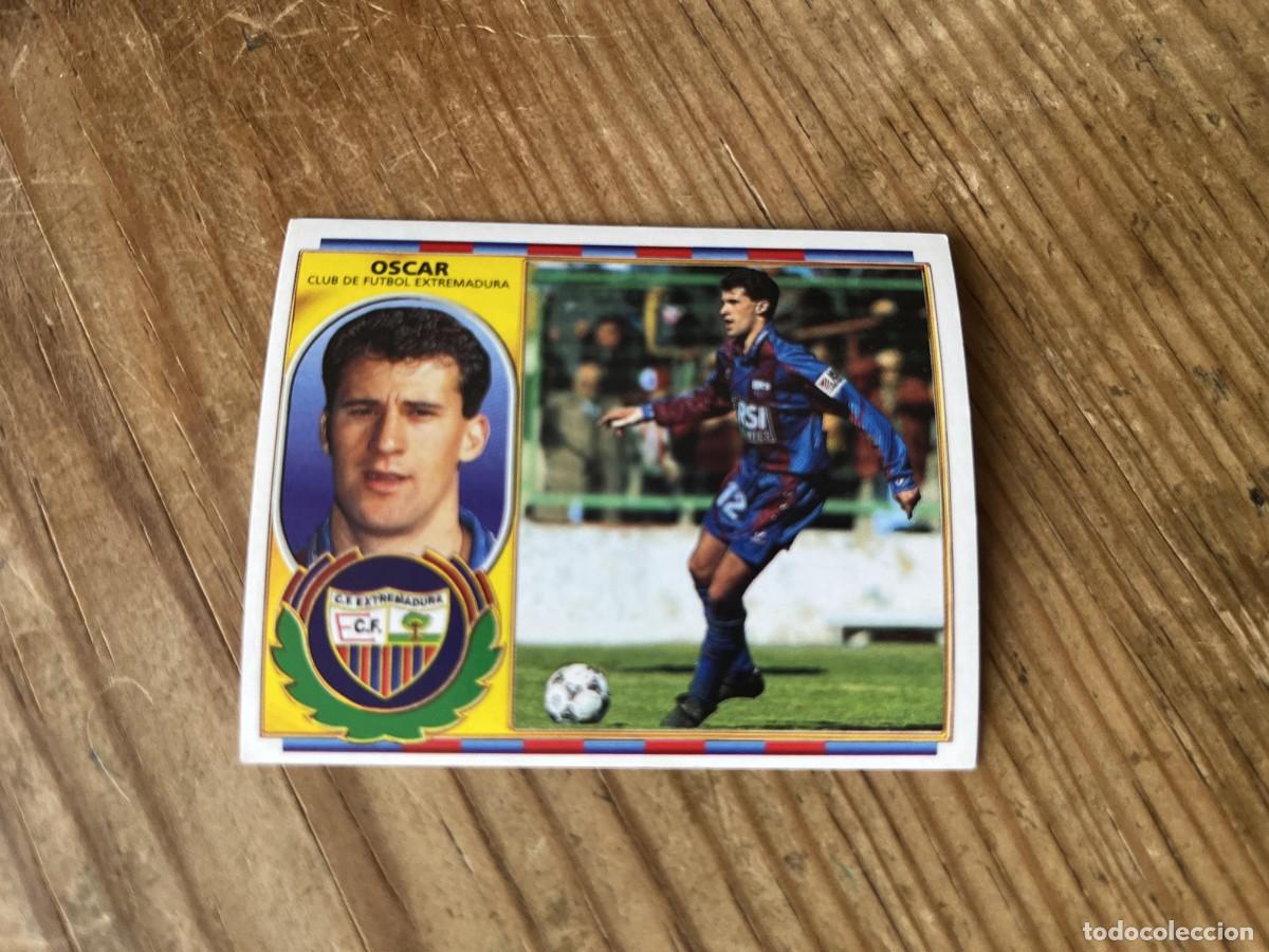 Cromos de f&uacute;tbol: CROMO SIN PEGAR NUNCA PEGADO ALBUM LIGA ESTE 96 97 1996 1997 EXTREMADURA OSCAR