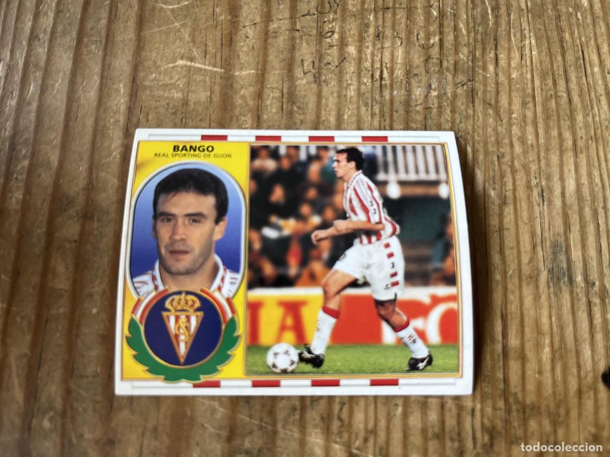 Cromos de f&uacute;tbol: CROMO SIN PEGAR NUNCA PEGADO ALBUM LIGA ESTE 96 97 1996 1997 SPORTING GIJON BANGO